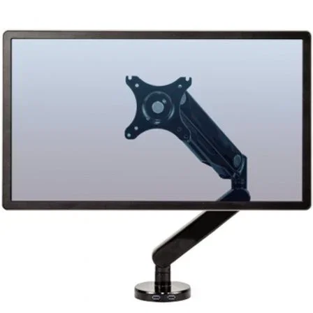 Fellowes Soporte de Mesa para Monitor 8043301, Giratorio, Inclinable, para Pantallas hasta 8kg